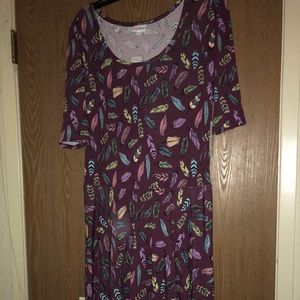 Lularoe feather Nicole 2xl new with tags